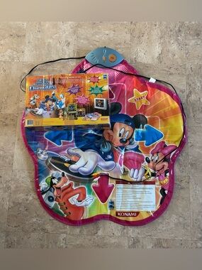 VINTAGE Konami Dance Dance Revolution Disney Mix Plug N Play TV Mat Pad W/Box